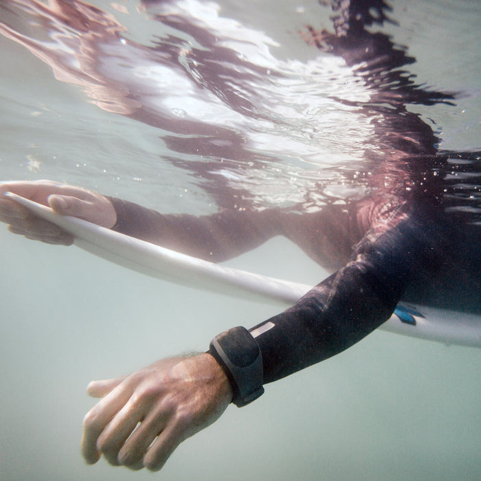 Sharkbanz 2 Wearable Shark Deterrent-Slate/Black