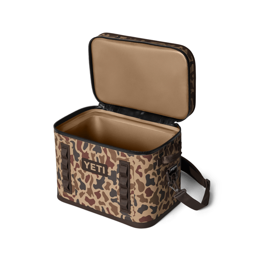 camo yeti cooler bag YETI Hopper Flip 18 Soft Cooler Wetlands Camo