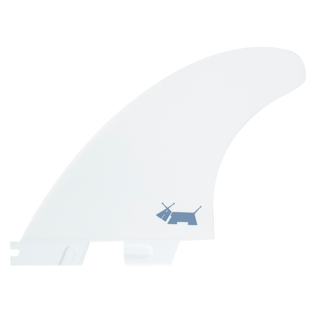 FCS II Skindog PC Aircore Side Byte Fin Set-Dawn Grey-Medium