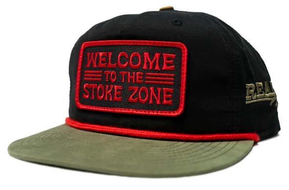 REAL Stoke Zone Hat-Black/Biscuit/Loden/Red