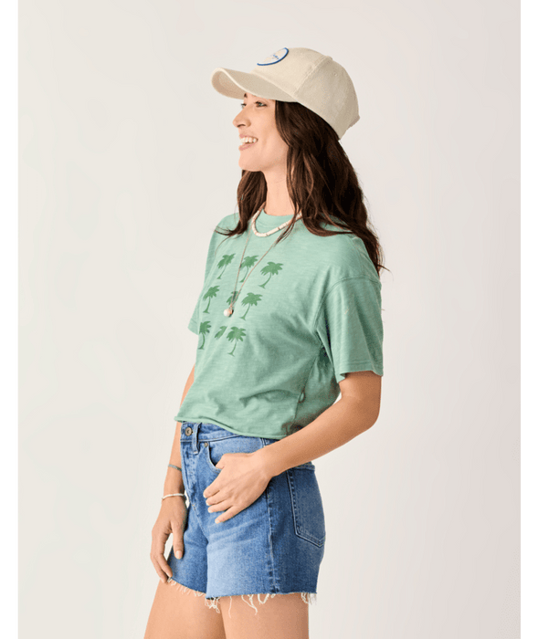 Carve Designs Parker Graphic Tee-Haze Grid