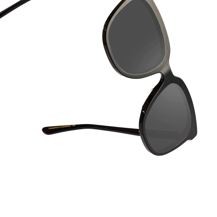 Cordina Dune Sunglasses-Matte Black/Grey Polar