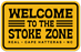 REAL Welcome to the Stoke Zone Sticker-Yellow
