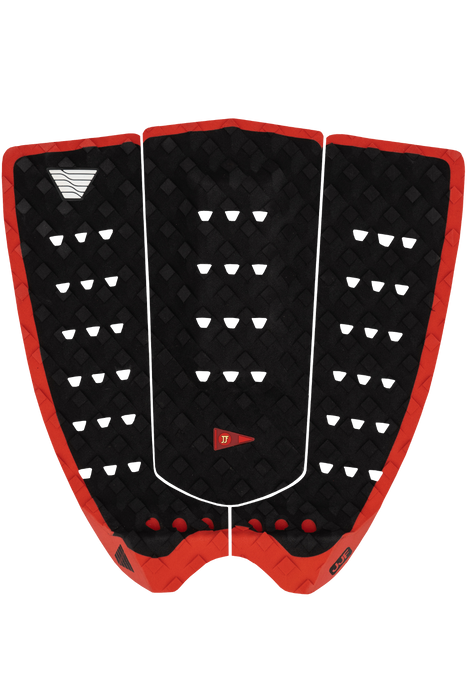 VEIA JJF Round Tail Pro 3 Piece Arch Traction Pad-Night/Red