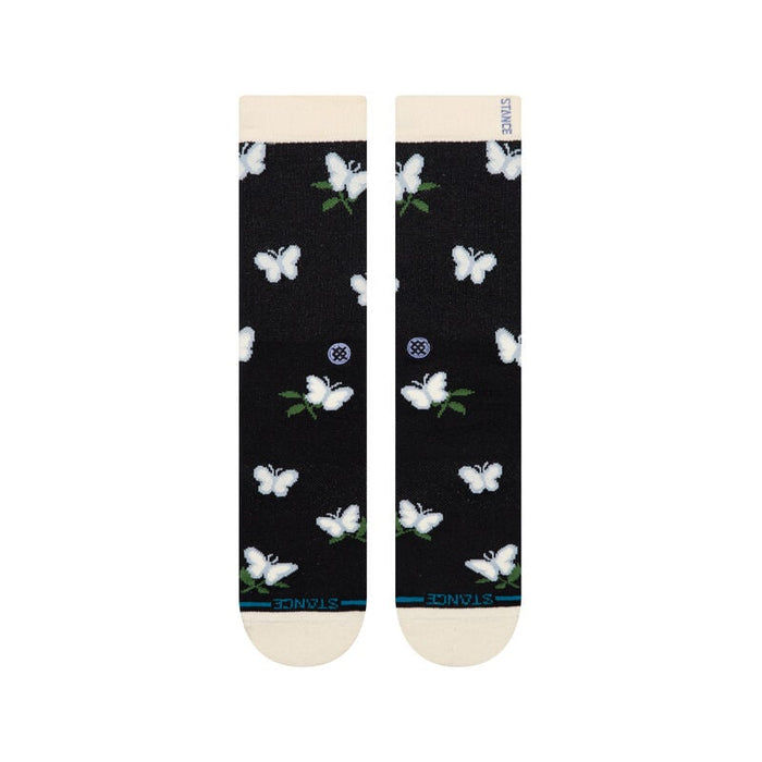 Stance Meadows Crew Socks-Black