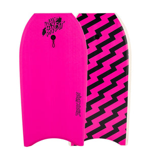 Wave Bandit Shockwave 45" Bodyboard-Pink 22
