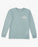 Billabong Boy's Walled L/S Tee-Washed Blue