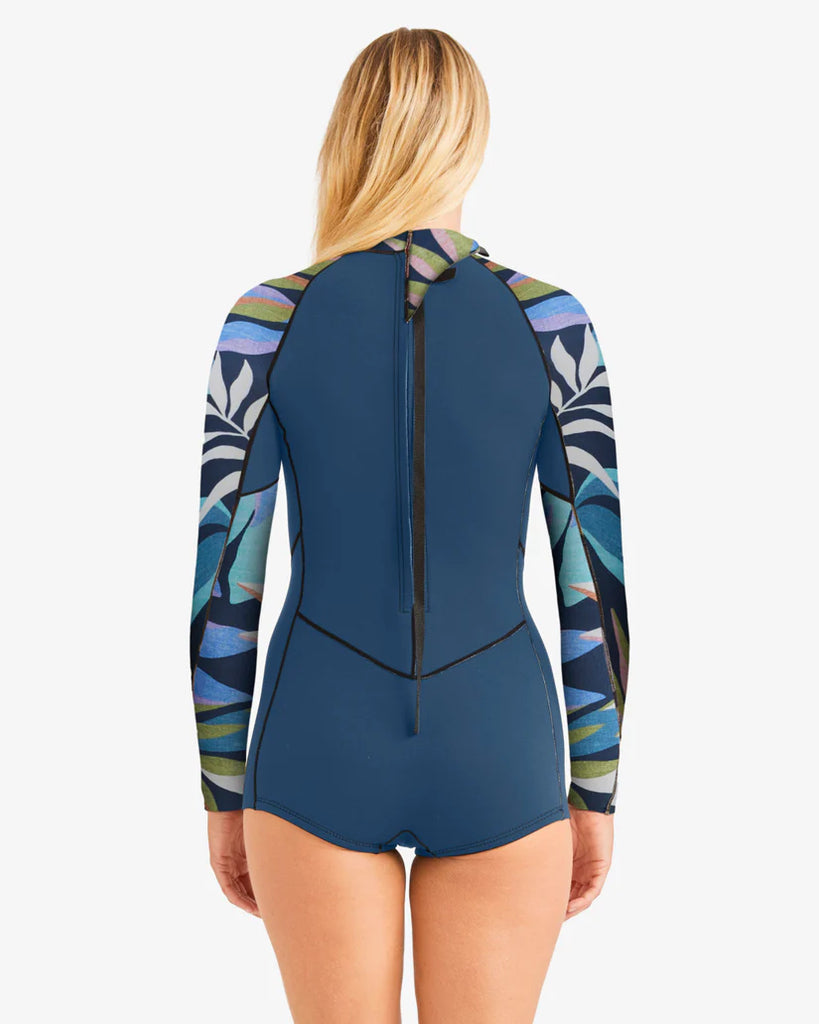 新品 BILLABONG ボタニカルプリント スプリングスーツ 2mm　Ⓗ 新品 BILLABONG ボタニカルプリント スプリングスーツ 2mm