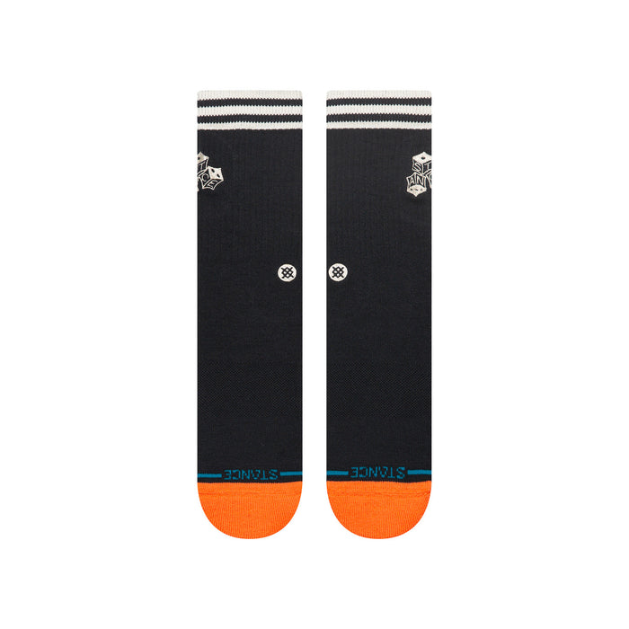Stance High Roller Crew Socks-Black
