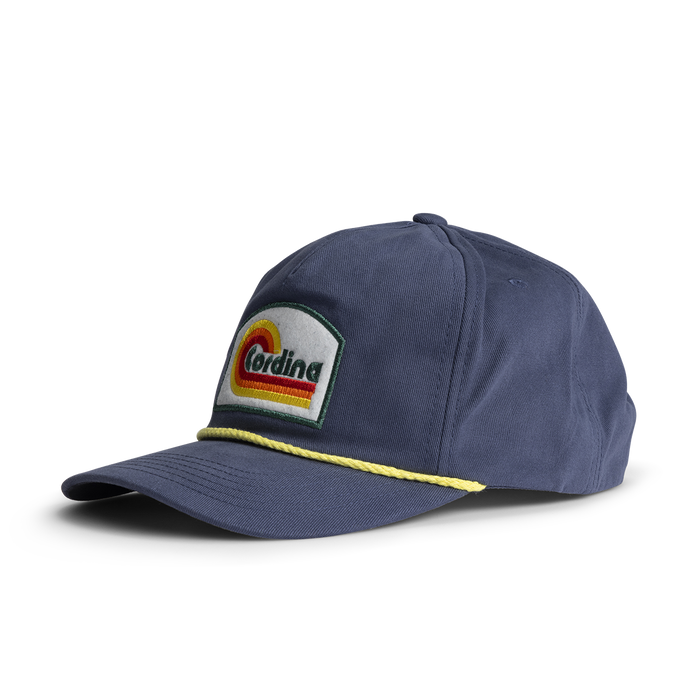 Cordina Retro Wave  Hat-Steel Blue/Yellow