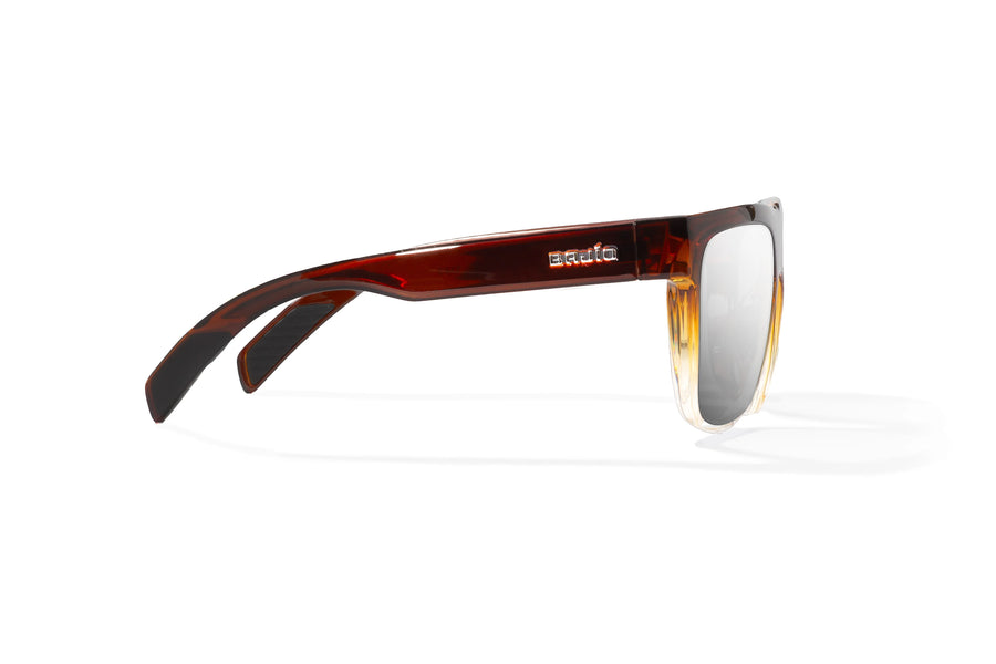 Bajio Caballo Sunglasses-Whiskey Fade Gloss/Silver Mir Poly