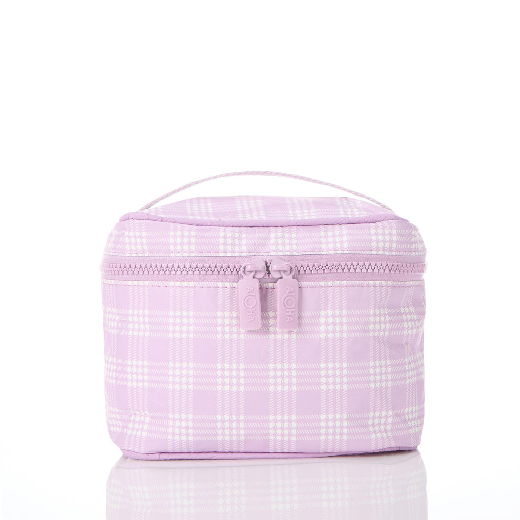 Aloha Collection Palaka Cabin Crew Kit Bag-Lavander — REAL