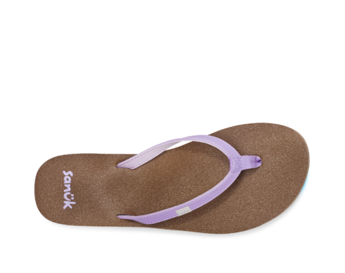 Sanuk Yoga Joy Sandal-Purple Rose