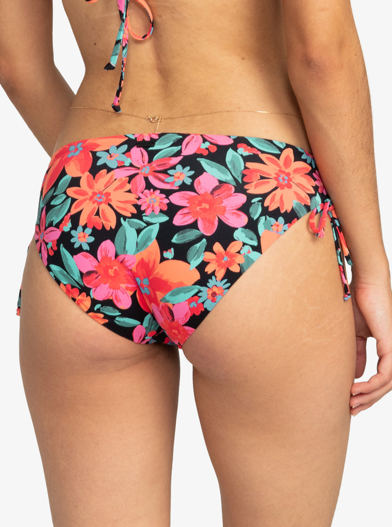 Roxy PT Beach Classics HisPTer Ties Bottom-Anthracite Floral Fiesta Bi â REAL Watersports