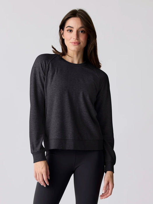 Free Fly Bamboo Lightweight Fleece L/S Shirt-Heather Black