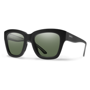Smith Sway Sunglasses-Matte Black/Chromapop Gry Grn Polar