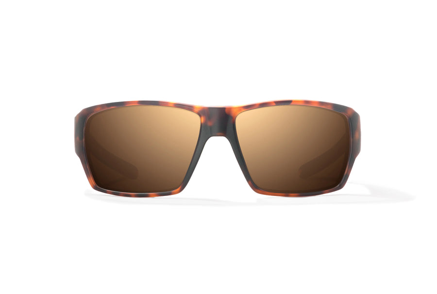 Bajio Vega Sunglasses-Brown Tort Matte/Copper Glass