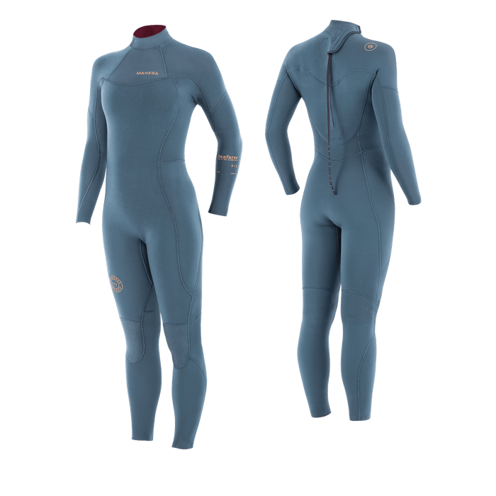 Manera Wmn's Seafarer 3/2mm BZ Wetsuit-Pewter