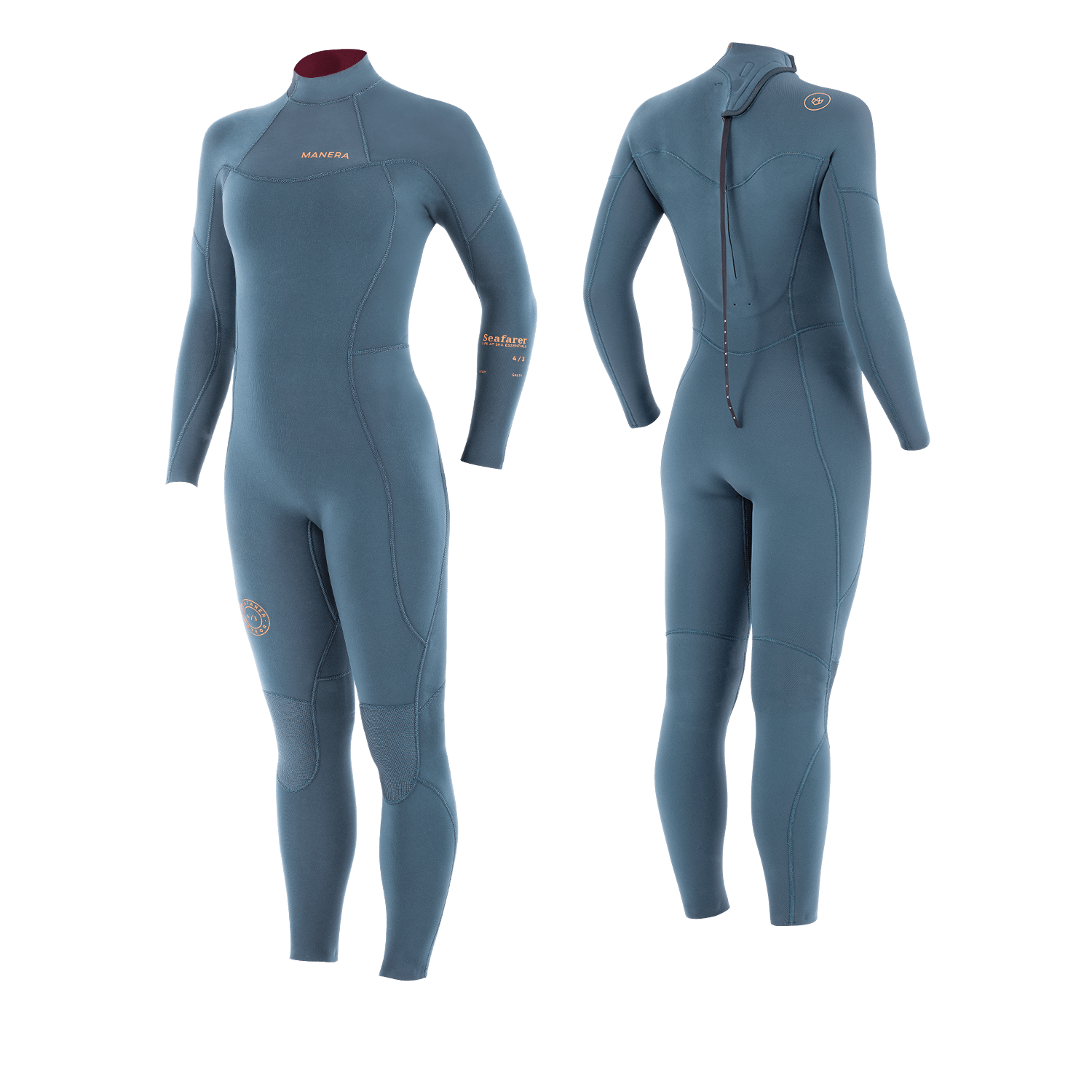 Manera Wmn's Seafarer 4/3 BZ Wetsuit-Pewter – REAL Watersports