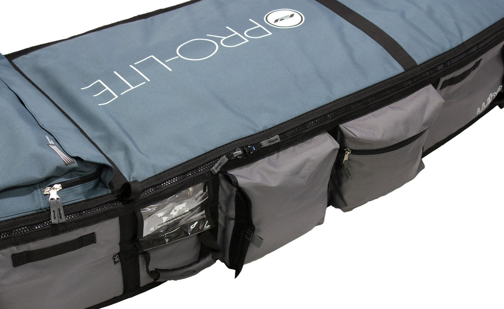 Pro-Lite Wheeled Coffin Longboard (2-4 Boards) Boardbag-10'0