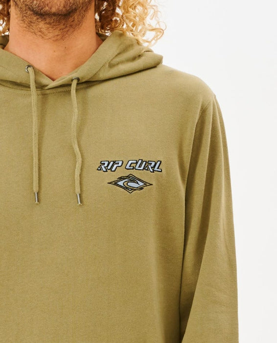Rip Curl Fade Out Hooded Sweatshirt-Washed Moss