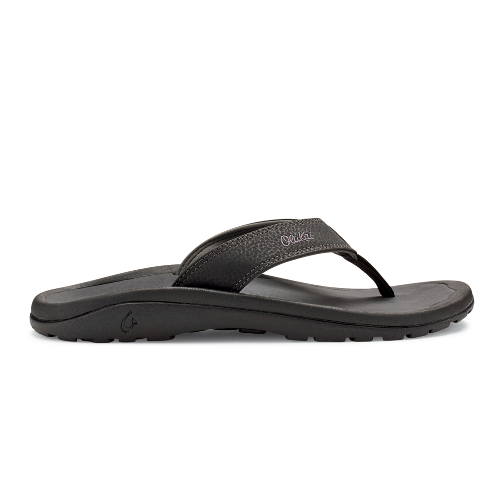 Olukai Ohana Sandal Black Dk Shadow REAL Watersports