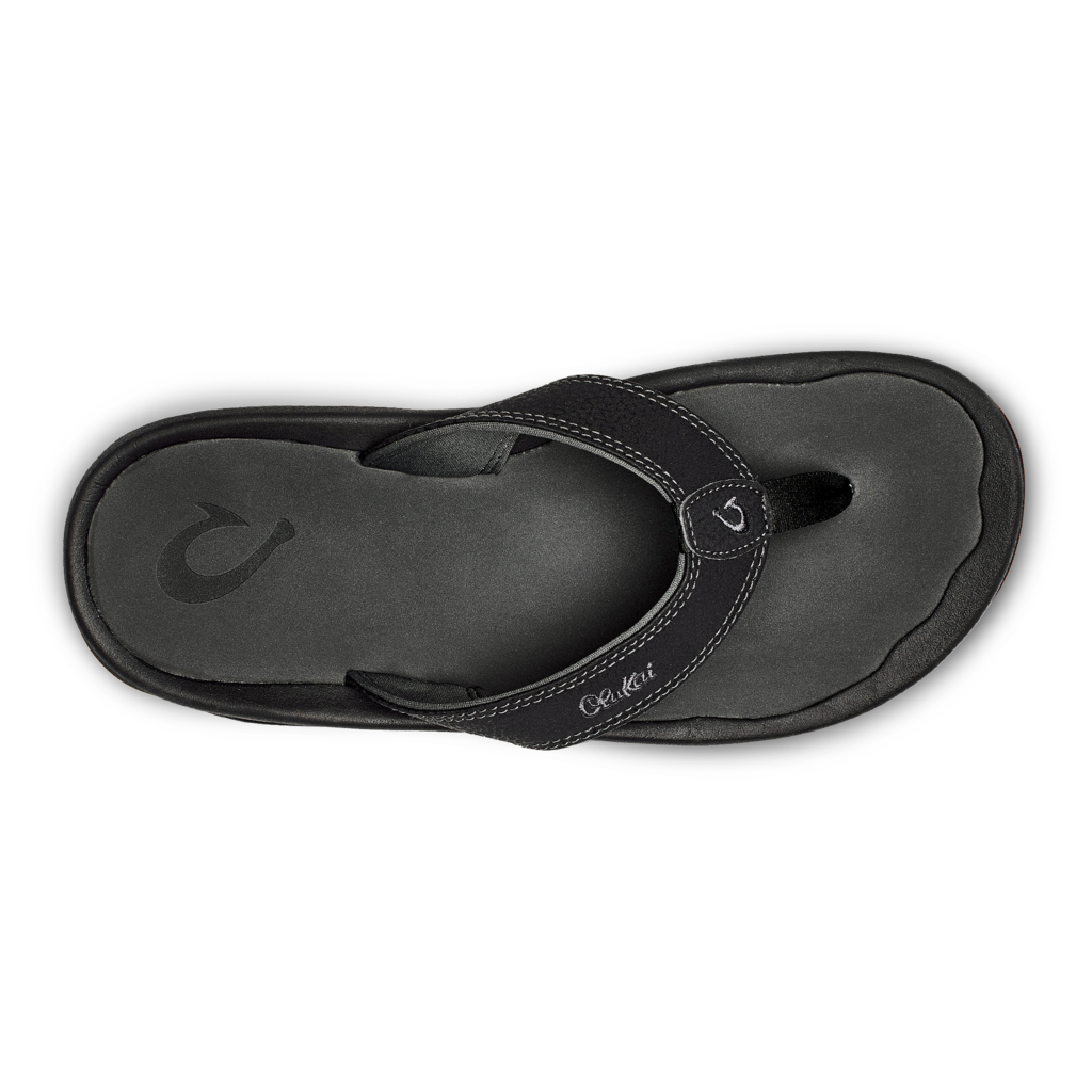 Olukai Ohana Sandal-Black/Dk Shadow — REAL Watersports Olukai Ohana Sandal-Black/Dk Shadow — REAL Watersports
