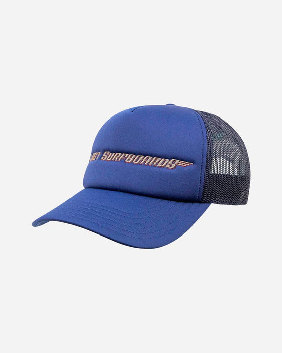 Lost Surfboards Trucker Hat-Navy