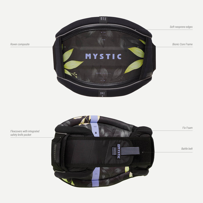 Mystic Gem Waist Harness-Black