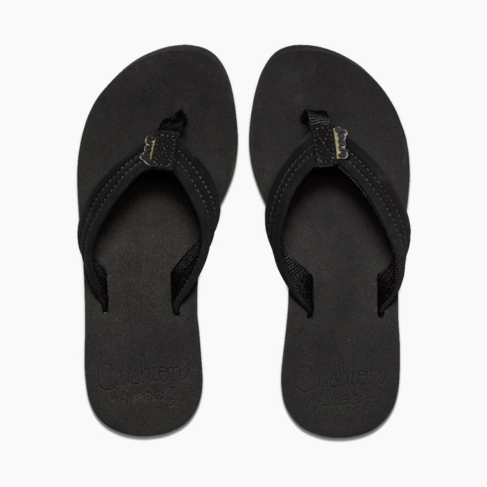 REEF Cushion Breeze Sandal-Black/Black