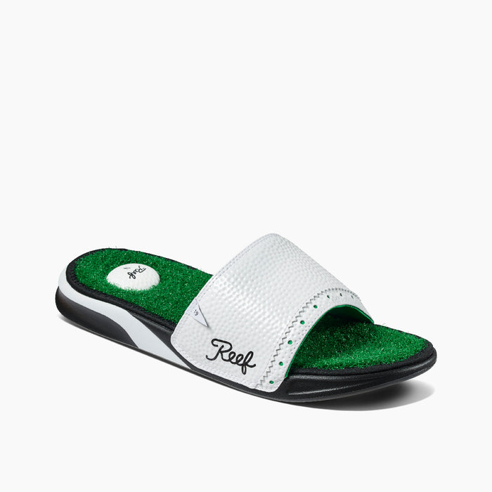 REEF Mulligan Slide Sandal-Green
