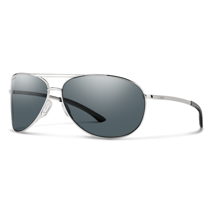 Smith Serpico 2 Sunglasses-Silver/Gray Polar