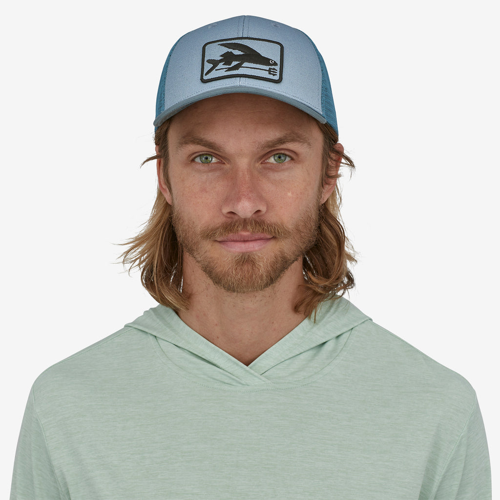 Patagonia Flying Fish Lopro Trucker HatFlying Fish Fork Light Plume