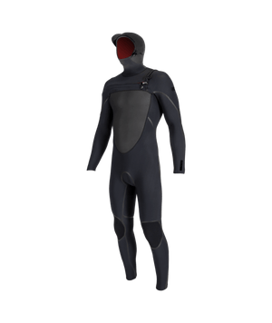 O'Neill Psycho Tech 5.5/4 CZ Hooded Wetsuit-Blk/Blk