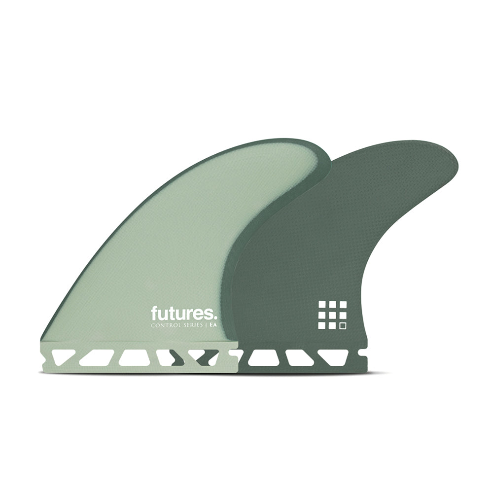 futures Control Series EA サーフボードフィン Futures EA Control Series Tri Fin Set-Agua-Medium — REAL Watersports