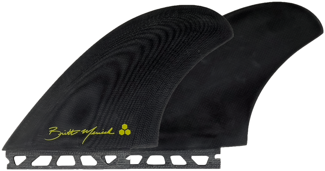 Channel Islands Britt Merrick Twin Fin Set-Black