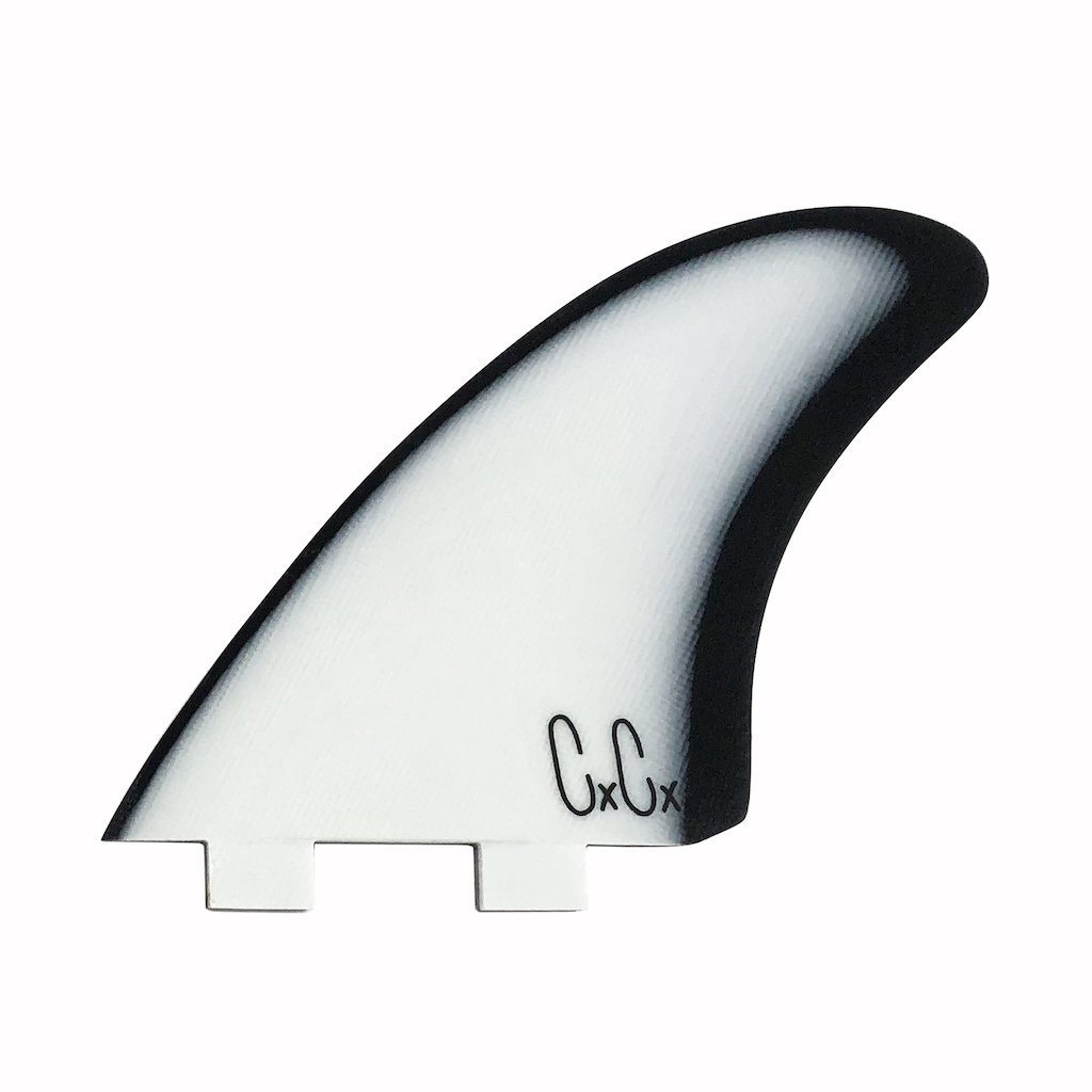 Captain Fin Christenson Especial Twin Fin Set White Black REAL
