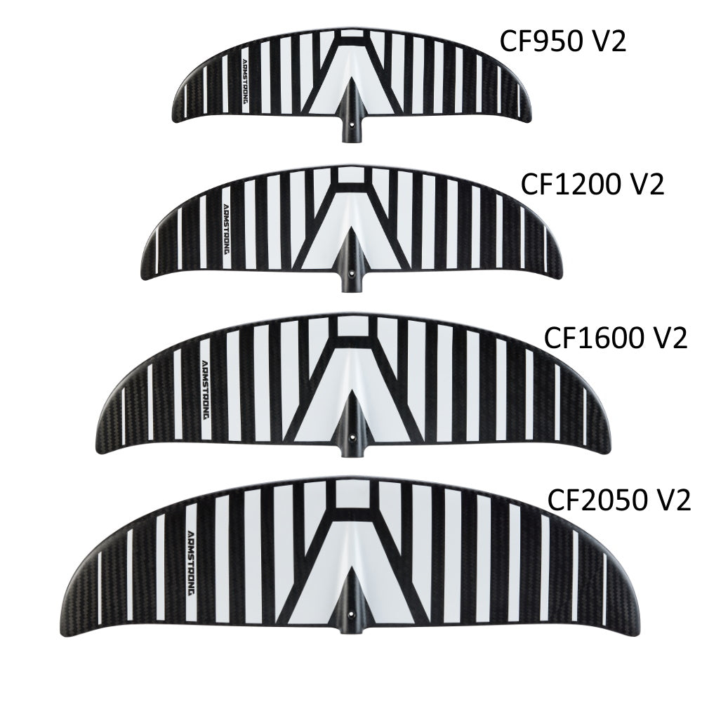 Armstrong A+ System Carving Freeride V2 Front Wing – REAL Watersports