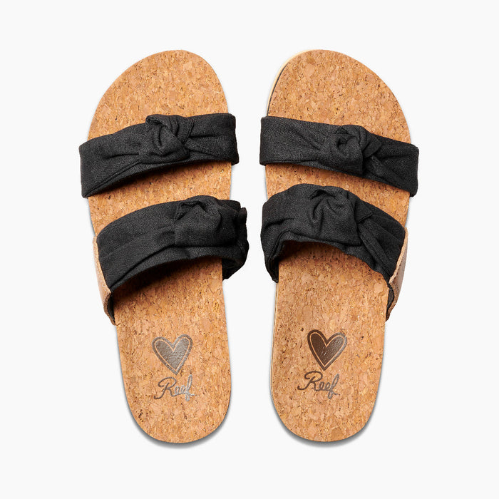 REEF Knotty Vista Hi Sandal-Dusty Black