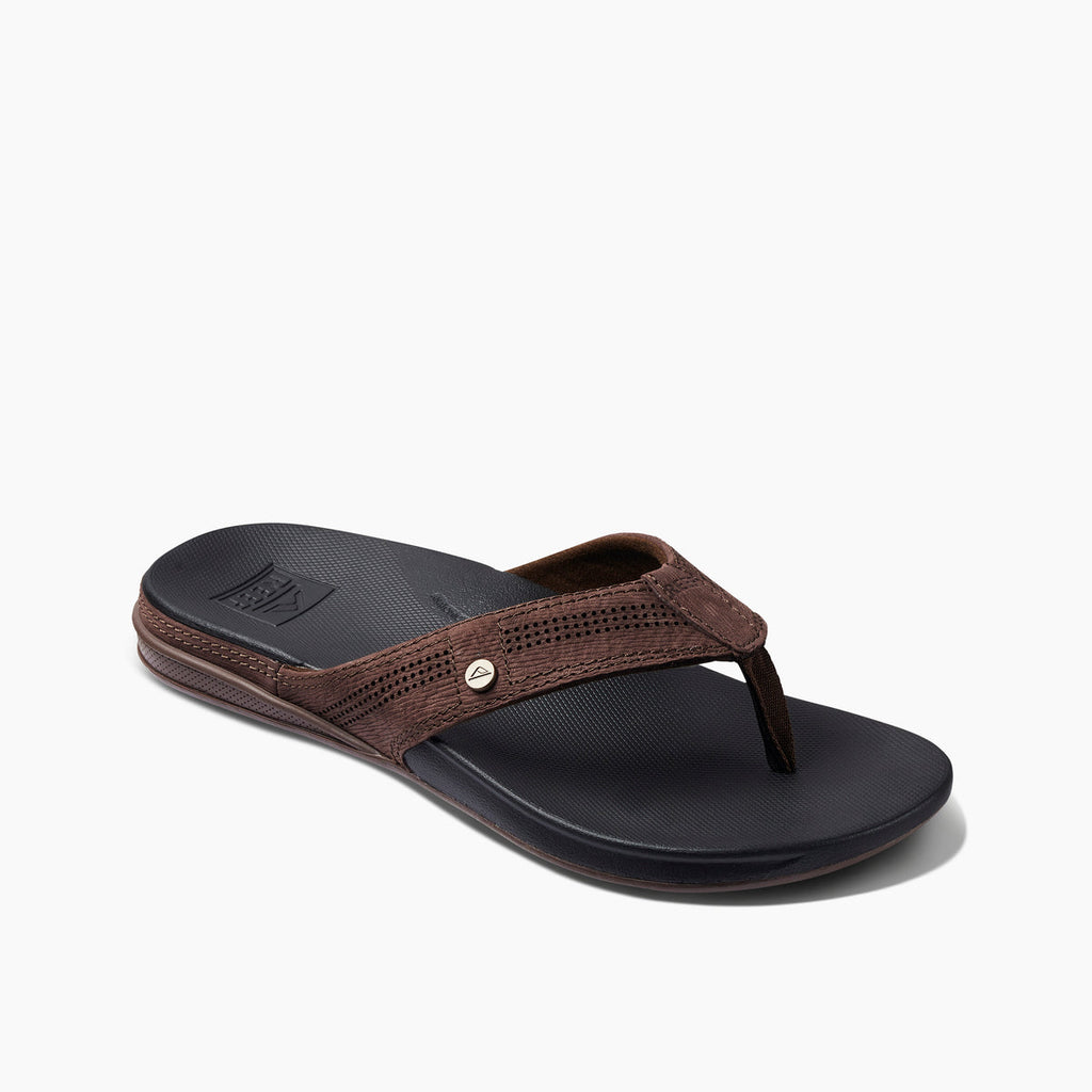 Reef Men’s Dark Brown cushion lux Flip Flop Sandals Amazon.com | REEF Cushion Lux Mens Flip Flop, Ultra Soft  main image 4