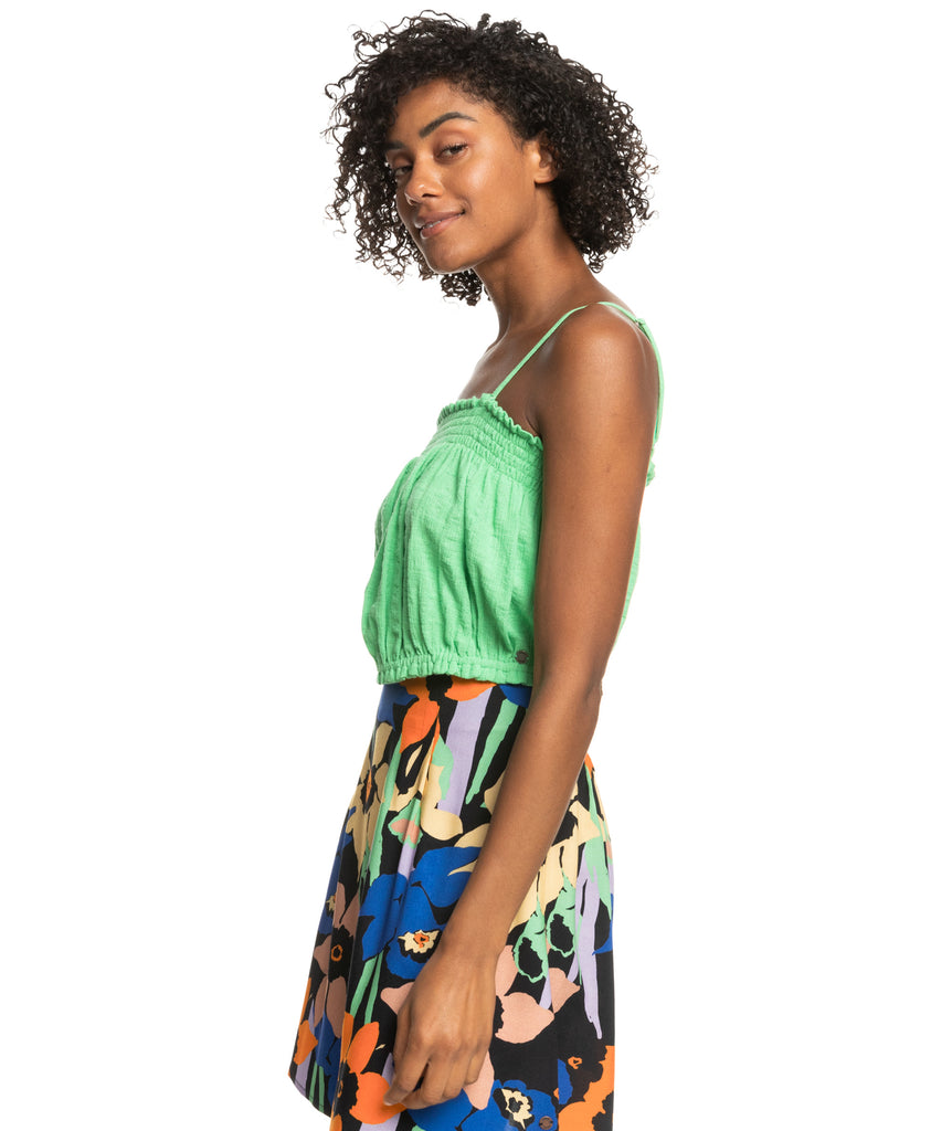 【ミキ】レリアン　ROCHAS タンクトップ Roxy Bikini Vibes Tank-Absinthe Green — REAL Watersports
