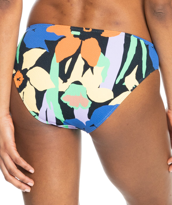 Roxy Color Jam Hipster Bottom-Anthracite Flower