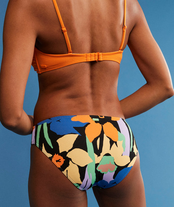 Roxy Color Jam Hipster Bottom-Anthracite Flower