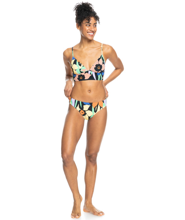 Roxy Color Jam Hipster Bottom-Anthracite Flower