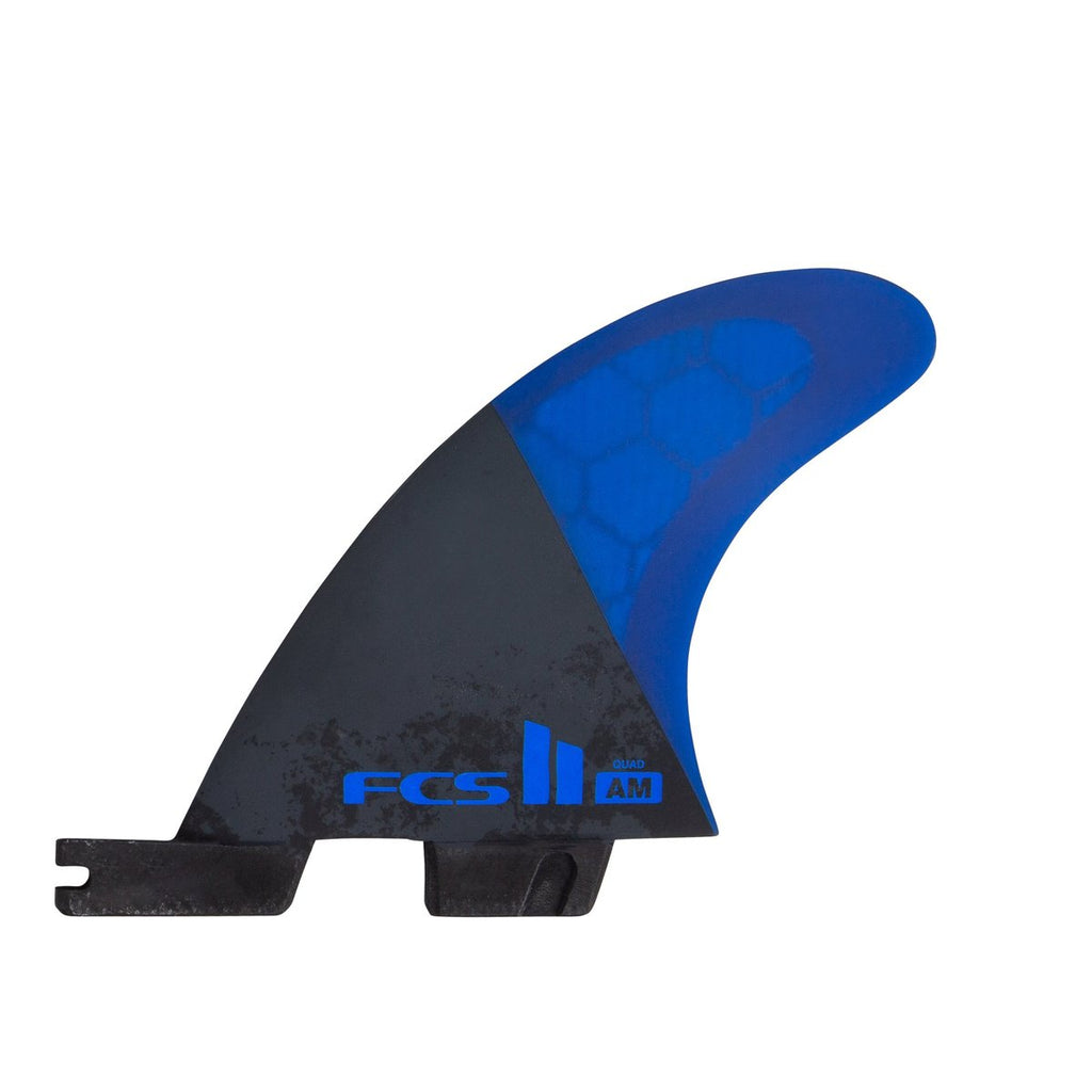 FCS Al Merrick AM PC Tri/Quad Fin Set-Cobalt-Medium — REAL Watersports