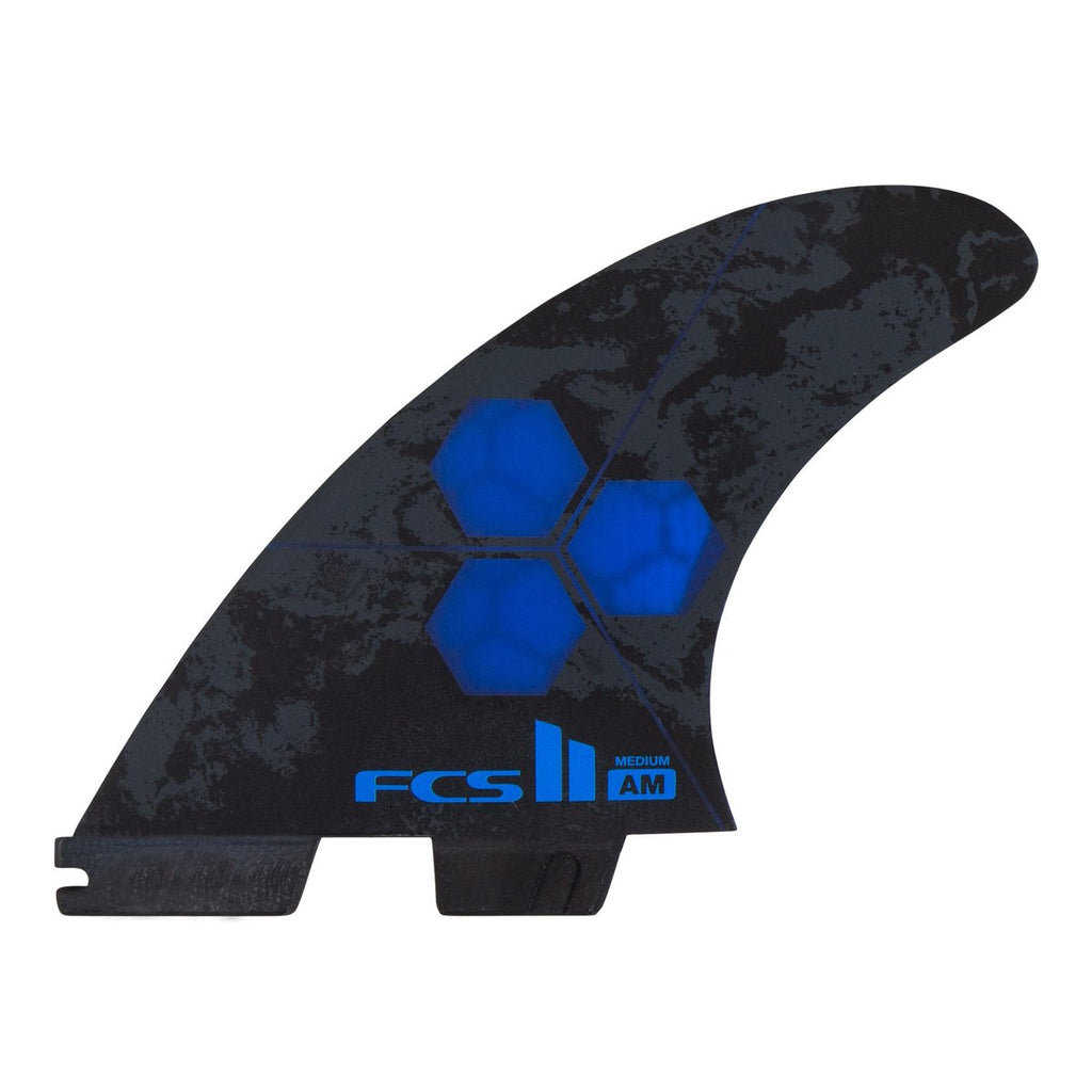 FCS Al Merrick AM PC Tri/Quad Fin Set-Cobalt-Medium — REAL Watersports
