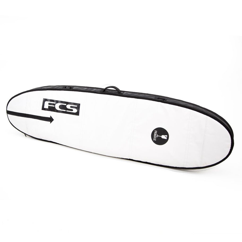 FCS Travel 1 Fun Board Boardbag-Black/Grey — REAL Watersports