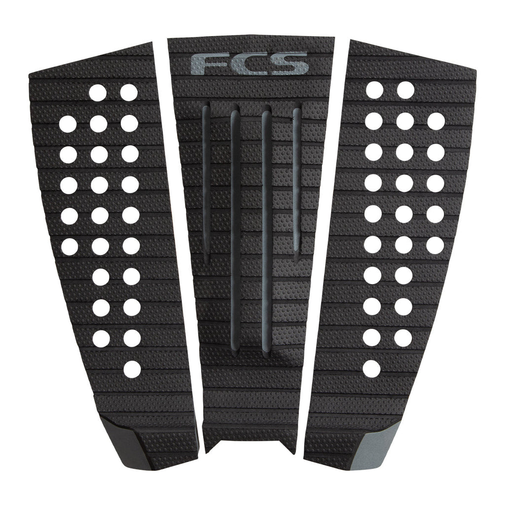 FCS Julian Tread-Lite Traction Pad-Black/Charcoal — REAL Watersports