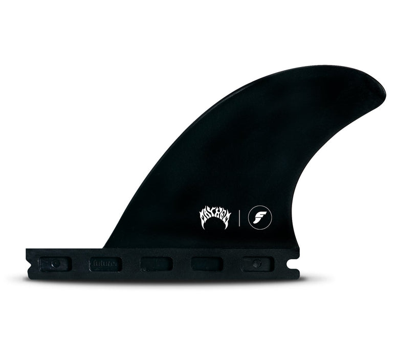 Futures Mayhem Mini Twin Trailer Compound 6 Fin-Black