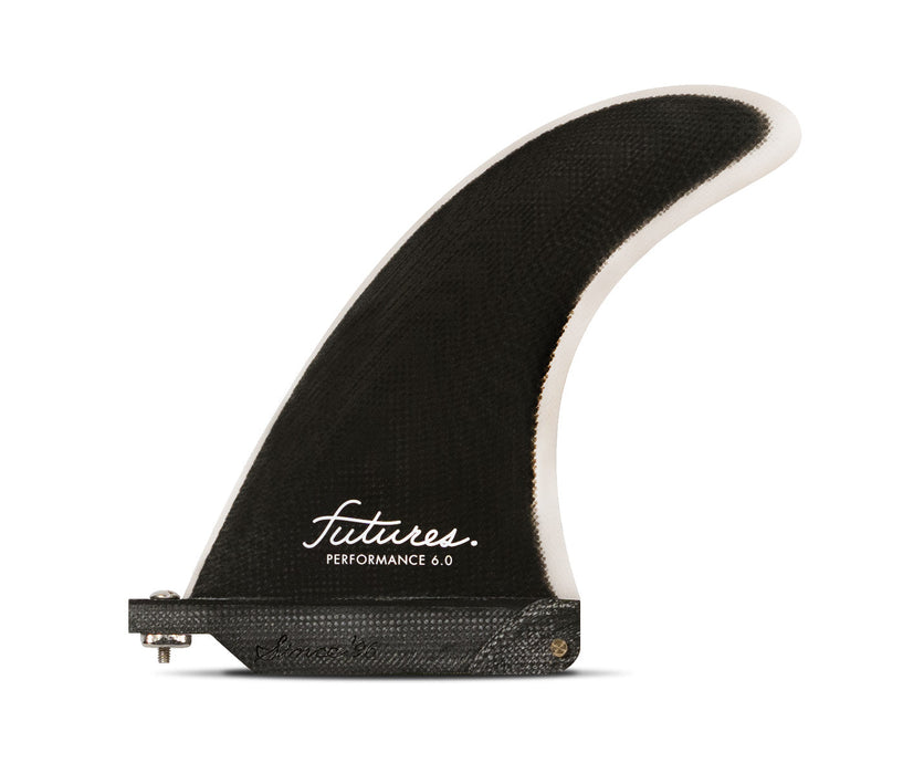 Futures Performance Single Fin-Black/Grey-6"